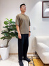 貴之步男士休閑皮鞋時尚鏤空休閑鞋透氣百搭鞋子男 G507 黑色  43  曬單實拍圖