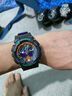 卡西歐（CASIO）男士手表 G-SHOCK變色龍防震防水運(yùn)動(dòng)石英表腕表 七夕禮物送男友 GA-100BL-1ADR禮盒款 曬單實(shí)拍圖