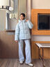 波司登25年冬羽絨服女面包服親子款寬松保暖加厚七夕禮物外套 曬單實拍圖