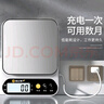 味之享廚房秤電子秤家用不銹鋼克秤高精度食物稱小型精準(zhǔn)茶葉克稱珠寶秤 曬單實(shí)拍圖