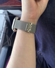 E-TREND適用蘋果手表表帶s10新款ultra2金屬iwatch9米蘭尼斯series10腕帶 雙磁吸_黑色（中圓格） 適用42mm表盤【新品10代iwatch】 曬單實(shí)拍圖