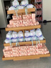 FANCYCHIC超市中島展示臺貨架堆頭展示架促銷(xiāo)臺文具化妝品展示柜母嬰店圓形 長(cháng)方形1.2米加地柜加護欄 曬單實(shí)拍圖
