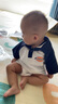 DICKIESDickies童裝男童夏季套裝小童撞色polo衫兩件套男孩時(shí)尚學(xué)院夏裝 藏藍(lán)/DK紅標(biāo)K-藏藍(lán)/DK紅標(biāo)K 110 【推薦體重30-37斤】 曬單實(shí)拍圖