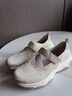 斯凱奇（Skechers）女士魔術(shù)貼瑪麗珍老爹鞋177604 自然色/NAT 39 曬單實(shí)拍圖