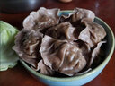 黑全麥餃子皮新鮮粗糧無鹽無蔗糖手工 黑全麥餃子皮一斤裝約65張 曬單實拍圖