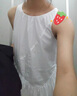 自巧【悅己小白裙】小個子短袖高級感連衣裙女2025夏季新款長裙子 雅白色短袖連衣裙 XS （2碼） 曬單實拍圖