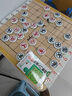 對(duì)弈中國(guó)象棋密胺麻將材質(zhì) 玉石手感便攜耐磨防摔象棋  雙面刻字象棋 全白色60號(hào)雙面刻字+皮革棋盤 曬單實(shí)拍圖