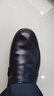2026年新款休閑皮鞋皮鞋豆豆鞋男軟底爸爸一腳蹬商務(wù)透氣薄款 ZY-911  黑色 41 曬單實(shí)拍圖