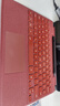 墨一 微軟Surface藍(lán)牙鍵盤蓋磁吸Pro 7 6 5 4超薄無(wú)線鍵盤surface pro 8 9 X/10/11平板電腦鍵盤帶筆槽 磚紅色【Pro8/X/9/10/11通用】帶筆槽 炫酷背光 曬單實(shí)拍圖