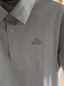 伯希和（Pelliot）速干T恤Polo衫男女短袖春夏款戶(hù)外休閑運動(dòng)輕彈透氣抑菌翻領(lǐng)上衣 男漫暮黑 | 抑菌速干 L 曬單實(shí)拍圖