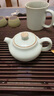 東道汝窯河南非遺2018年老東道陶瓷功夫茶具手工泡茶壺開片可養(yǎng)禮盒裝 玲瓏壺 250ML（天青） 250ml 曬單實拍圖