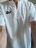 皮爾卡丹（pierre cardin）2025新款薄休閑運(yùn)動套裝男夏季中國風(fēng)高端V領(lǐng)刺繡修身短袖兩件套 白色 2XL 曬單實(shí)拍圖