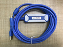 艾莫迅適用于三菱FX1S/1N/2N/3U等系列PLC編程電纜/調(diào)試數(shù)據(jù)下載線USB-SC09-FX 【鍍金藍(lán)】鍍金接口+純銅芯   3米 曬單實(shí)拍圖