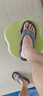 斯凱奇（Skechers）拖鞋男士夏季外穿人字拖EVA透氣輕便一腳蹬涼拖鞋沙灘鞋211081 曬單實拍圖