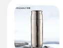 飛劍（feijian）純鈦保溫杯茶水分離泡茶水杯便攜養(yǎng)生鈦杯高檔燜茶杯禮品炫目銀 曬單實(shí)拍圖