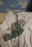 顏熏末年新款夏季棉麻民族風(fēng)重工刺繡盤(pán)扣文藝茶服上衣遮肉寬松上衣 白色 XL 120-135建議體重 曬單實(shí)拍圖