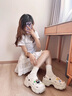 JCZS德國(guó)品牌厚底洞洞鞋女款增高2025新款夏季外穿eva防滑防臭沙灘涼 沙色【純色】增高7CM 36-37 【標(biāo)準(zhǔn)碼】 曬單實(shí)拍圖