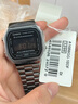 卡西歐（CASIO） 經(jīng)典小金表小方塊電子表防水時尚百搭男女表 A168WGG-1B 曬單實拍圖