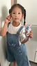 G.DUCKKIDS女童牛仔背帶褲套裝2025夏季新款中大童薄短褲短袖T恤吊帶兩件套9 單件背帶褲 130嗎建議身高120厘米 曬單實(shí)拍圖