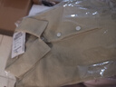 beanpole【新品】濱波 2025春夏男士韓系時尚休閑短袖針織polo衫 米色 XL 185/100A 曬單實拍圖