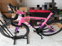 坎普（CAMP）25款SR7公路車碳纖維單車全隱藏內(nèi)走線綜合車架105機(jī)械變速自行車 皇家粉 24速 490碼 700C 曬單實(shí)拍圖
