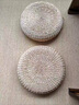 蒲團(tuán)坐墊草編兒童家用地上跪拜圓形裝飾飄窗榻榻米四季打坐墊子 蒲草原色厚度10cm（一對） 直徑40cm 曬單實(shí)拍圖