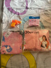 佑游兒童泳衣女中大童女孩游泳衣訓(xùn)練連體速干游泳裝32625粉色短袖4XL 曬單實拍圖