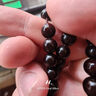 檀境帶金星印度小葉紫檀手串男士佛珠 高油密老料檀香紫檀 8mm*108顆 曬單實(shí)拍圖