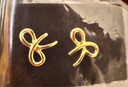 周大生復(fù)購(gòu)補(bǔ)貼黃金耳飾女足金蝴蝶結(jié)計(jì)價(jià)耳釘送女友生日禮物1.17g 曬單實(shí)拍圖