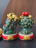 BOSSY故宮文創(chuàng  )風(fēng)國潮中式桌面擺件客廳裝飾生日喬遷商務(wù)開(kāi)業(yè)節日禮品 諸事大吉·稱(chēng)心如意【云錦禮盒裝】 曬單實(shí)拍圖