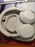 索尼（SONY） WH-1000XM5 頭戴式無線藍(lán)牙降噪耳機(jī) AI智能降噪XM4升級版 臺式電腦筆記本通用耳麥 鉑金銀 曬單實(shí)拍圖