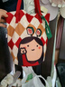 羅綺羅綺&小蔲 聯(lián)名插畫原創(chuàng)升級肩帶斜挎水桶包單肩大容量磁吸可愛 發(fā)財 曬單實拍圖