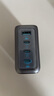 ANKER安克【新3C認(rèn)證，首款A(yù)I屏顯】140WPD智能充電頭充電器氮化鎵配線typ-C快充插頭四口適用蘋果電腦 深灰色|四口智能屏顯|贈(zèng)240W-1.5MCC線 曬單實(shí)拍圖