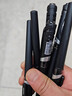 得力0.7按動(dòng)中性筆S02學(xué)生用黑色0.7mm子彈頭水筆黑筆粗頭硬筆書(shū)法專(zhuān)用筆練字筆圓珠筆水性簽字筆 【拔帽款S21】6支筆 曬單實(shí)拍圖