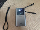 CUKTECH酷態(tài)科【3C認(rèn)證可上飛機(jī)】10號(hào)超級(jí)電能棒mini10000毫安時(shí)充電寶55W快充自帶線適用蘋果/小米/華為 曬單實(shí)拍圖