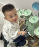 俏娃寶貝（QIAO WA BAO BEI）架子鼓兒童玩具1-3歲2家用練習初學(xué)者入門(mén)寶寶爵士鼓樂(lè )器生日禮 曬單實(shí)拍圖