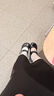 凡小如圓頭瑪麗珍鞋女2025新款夏季復古法式可愛娃娃鞋百搭軟底學生單鞋 黑色 36 曬單實拍圖