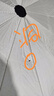 雨傘大號加固暴雨結(jié)實抗風(fēng)商務(wù)傘學(xué)生男士女士太陽傘防曬遮陽傘 手動10骨黑膠約110cm【米色】 曬單實拍圖