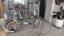 大行（DAHON）D5折疊自行車16英寸5速復(fù)古男女式城市戶外休閑便攜自行車HAC653 郵政綠 曬單實拍圖