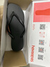 havaianas哈唯納Top炫彩夾腳人字拖女夏海邊平底拖鞋親子款 0090-火耀黑 45-46 巴西碼 曬單實拍圖