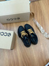 愛(ài)步（ECCO） BIOM C 夏季牛皮運(yùn)動(dòng)鞋男 健步800434 黑色/芒果黃40 曬單實(shí)拍圖