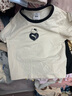 彪馬（PUMA）【HELLO KITTY聯(lián)名】Babytee短款短袖女子辣妹上衣631613 雪白色-87 S (155/80A) 曬單實拍圖