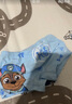 汪汪隊立大功（PAW PATROL）兒童內(nèi)褲男寶寶短褲小孩棉質(zhì)四角平角褲4條裝PA089 100 曬單實拍圖
