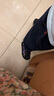 江博士學(xué)步鞋夏季男女舒適透氣寶寶包頭兒童涼鞋2S14A2005BM黑色24碼 曬單實(shí)拍圖