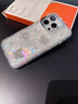 鑒百伊 適用蘋果16promax手機殼iphone15新款水鉆鏡頭膜14pro珍珠蝴蝶貝殼紋13防摔12相機按鍵全包高級 【純色蝴蝶】珍珠水鉆-帶鏡頭膜 iPhone 16 Pro 曬單實拍圖
