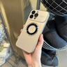 金恒適用于蘋果16promax手機(jī)殼鏡頭全包防摔保護(hù)套 iphone16pro大視窗自帶鏡頭膜磨砂磁吸外殼個(gè)性男女 【沙漠金】納米磨砂 iPhone 16 Pro Max 曬單實(shí)拍圖