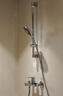 高儀（GROHE）原裝進(jìn)口淋浴花灑套裝 130MM空氣手持花灑 家用淋雨套裝26107000 有下出水 曬單實拍圖