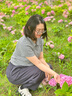 佐丹奴褲子女裝純棉燈籠褲松緊腰寬松薄款休閑長褲女13414323 曬單實拍圖