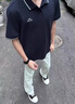 卡帕（Kappa）背靠背夏季新款男士運動polo衫男t恤短袖翻領(lǐng)半袖男款K0D32PD01D 曬單實拍圖