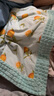 ibaby/英倫寶貝兒童豆豆毯嬰兒豆豆被子幼兒園大童被子 睡毯80*100cm/橙意滿滿 曬單實(shí)拍圖